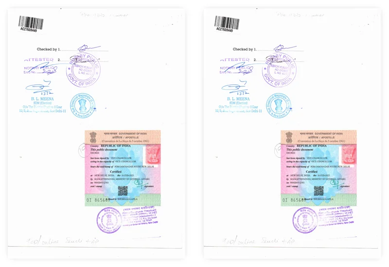 Apostille Services